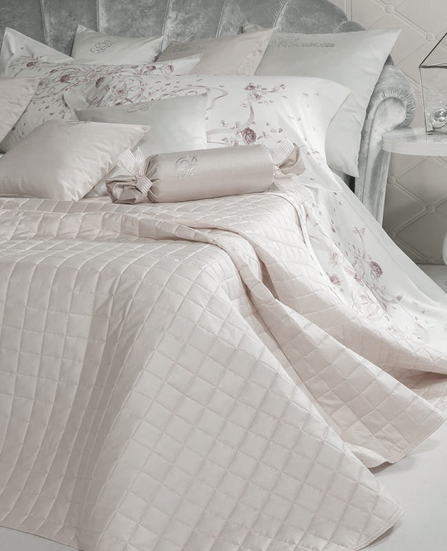 Quilted Bedspread in Cotton Satin BLUMARINE - Lory