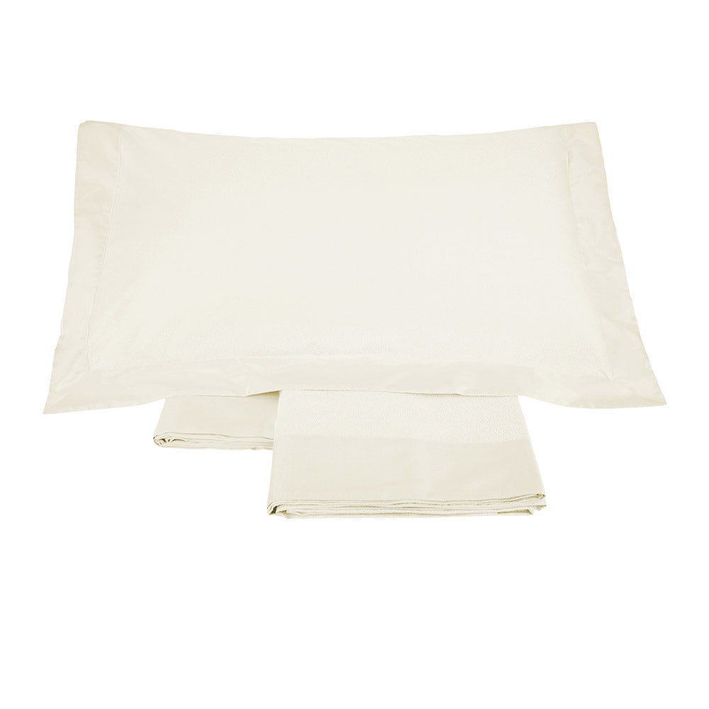 Completo Lenzuola in Raso Jacquard BORBONESE - Borbonissima