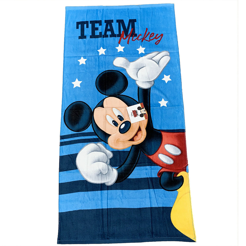 Cotton terry beach towel - Mickey Mouse