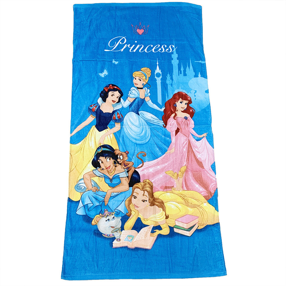 Telo Mare Bimba in spugna di cotone - Princess