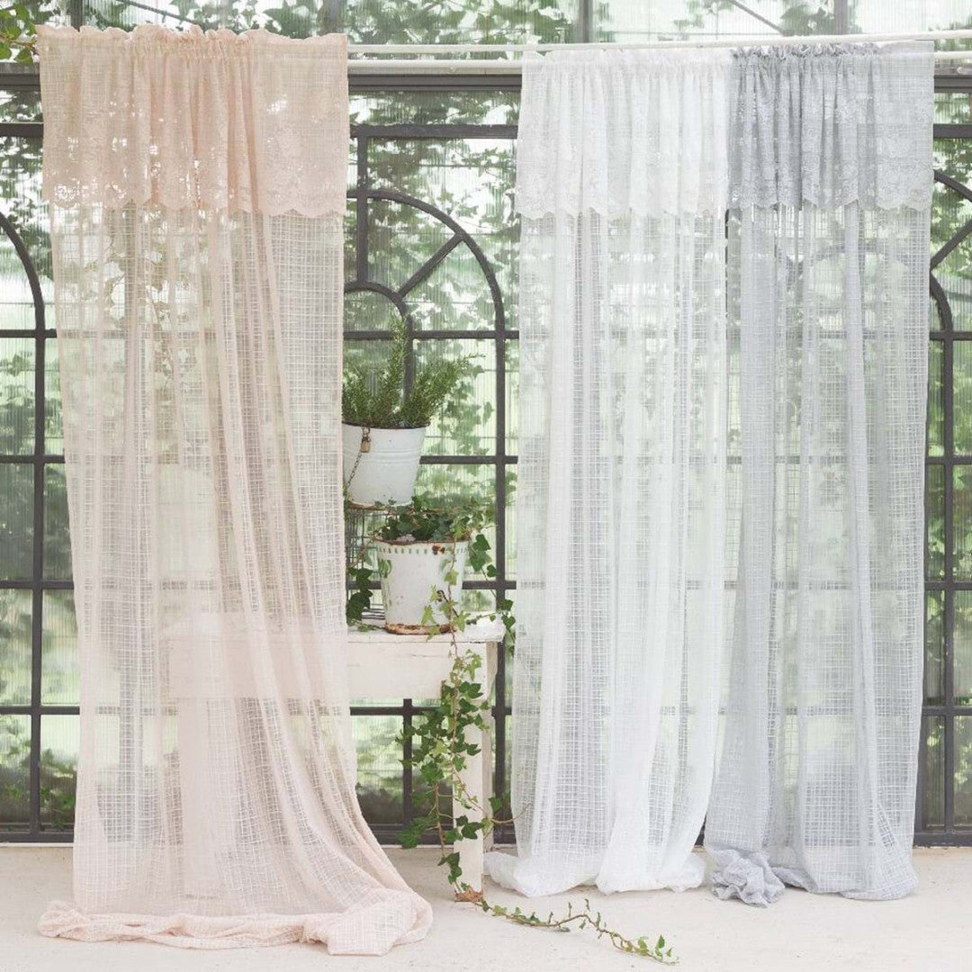 ISAOA - Tenda in tulle trasparente, per decorare la finestra, per cucina, soggiorno, camera da letto, pannello singolo, 150 x 200 cm