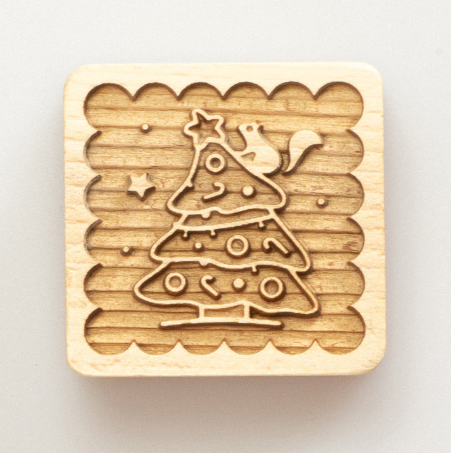 Beech Wood Cookie Cutter - Christmas