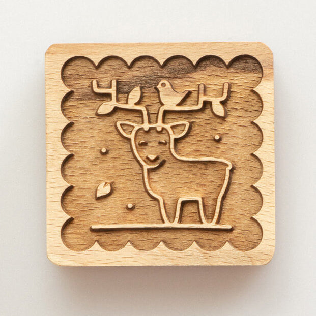 Beech Wood Cookie Cutter - Christmas