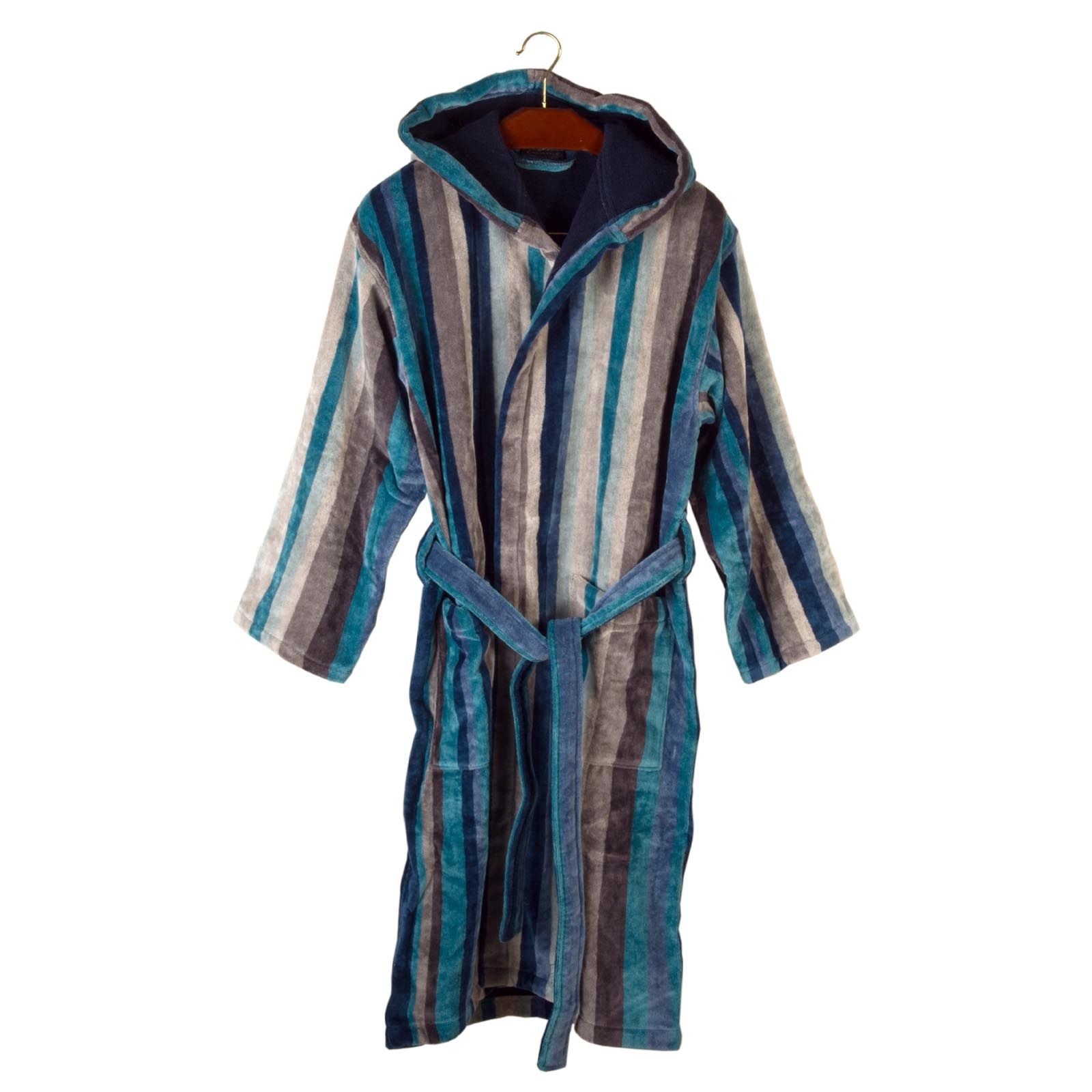 CARRARA Hooded Bathrobe - John