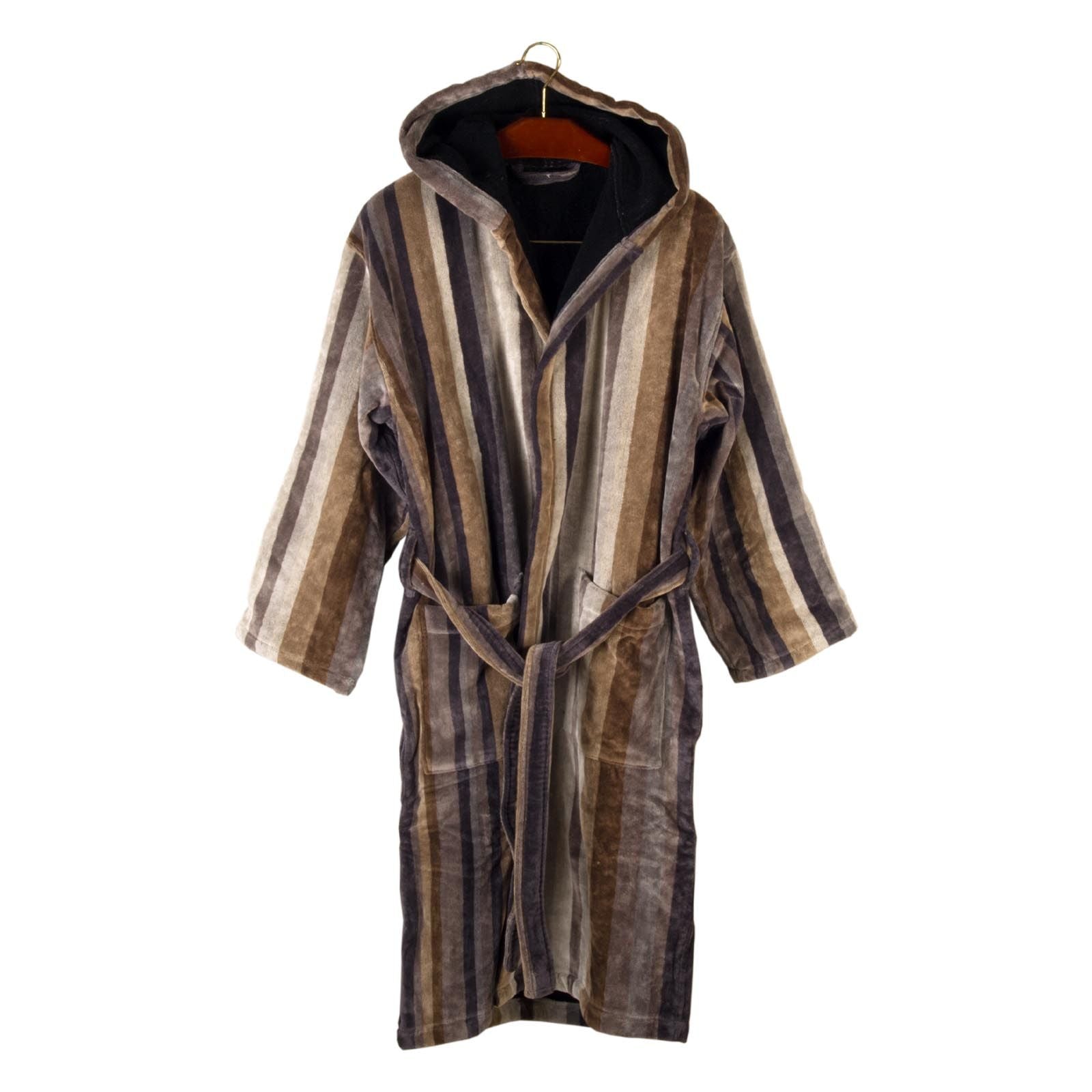 CARRARA Hooded Bathrobe - John