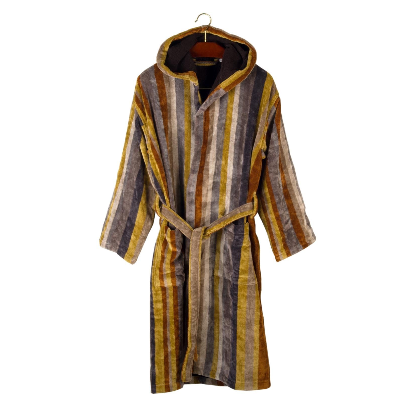 CARRARA Hooded Bathrobe - John