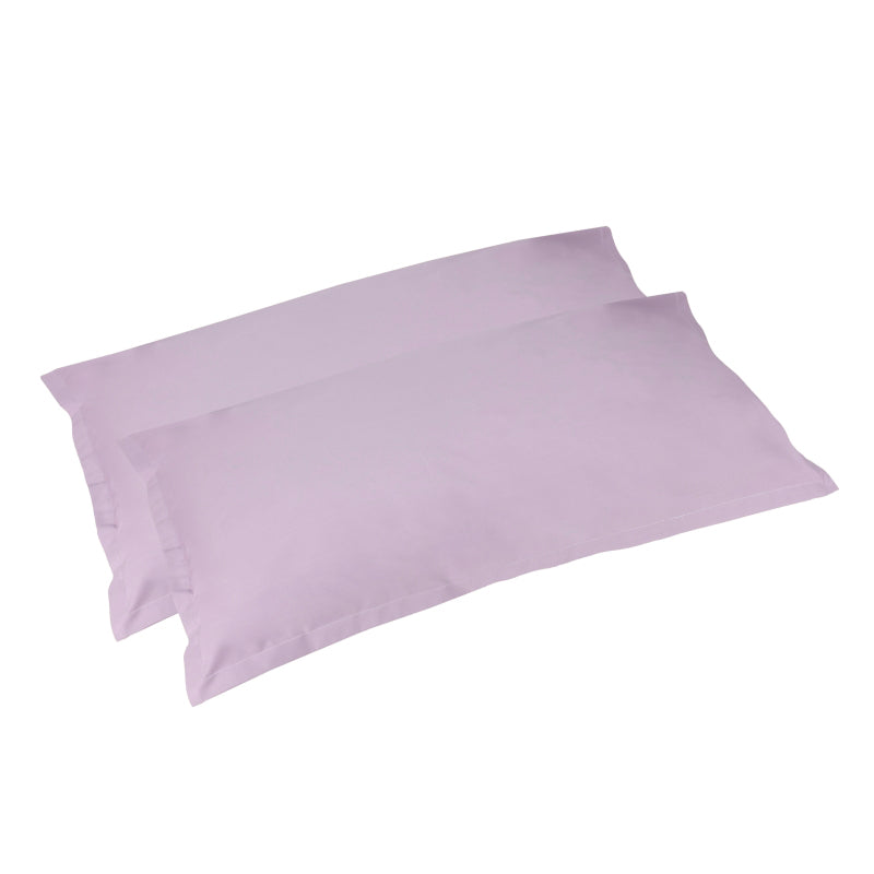 Pair of FAZZINI Cotton Percale Pillowcases - Arianna