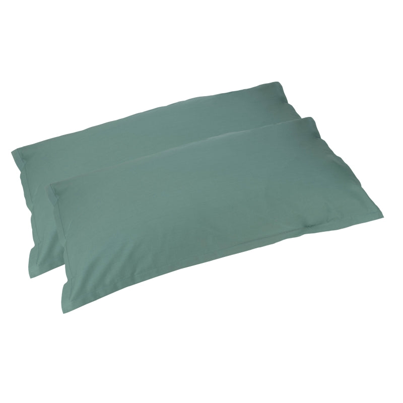 Pair of FAZZINI Cotton Percale Pillowcases - Arianna