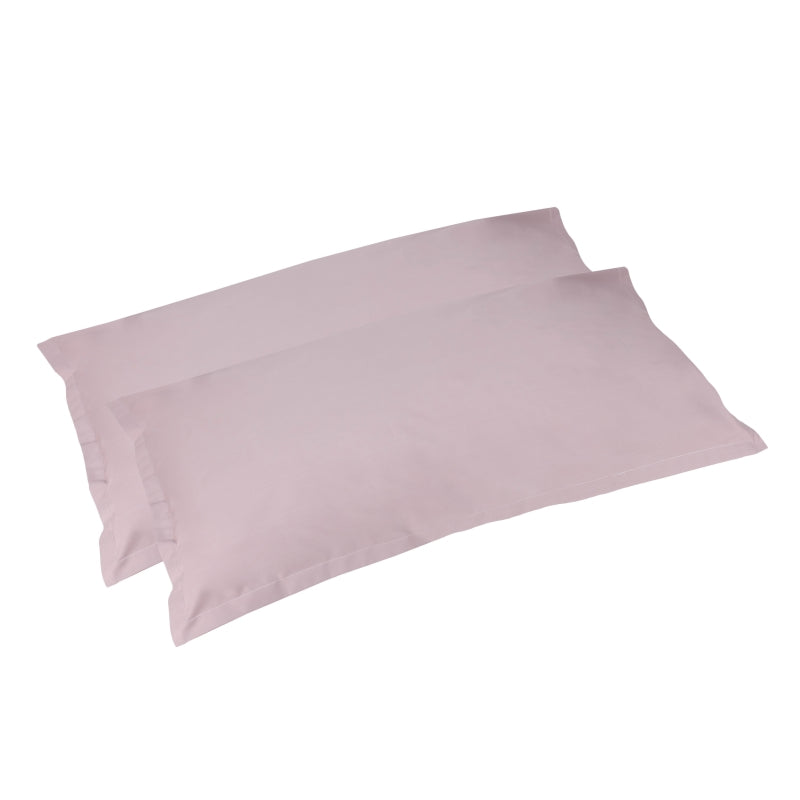 Pair of FAZZINI Cotton Percale Pillowcases - Arianna