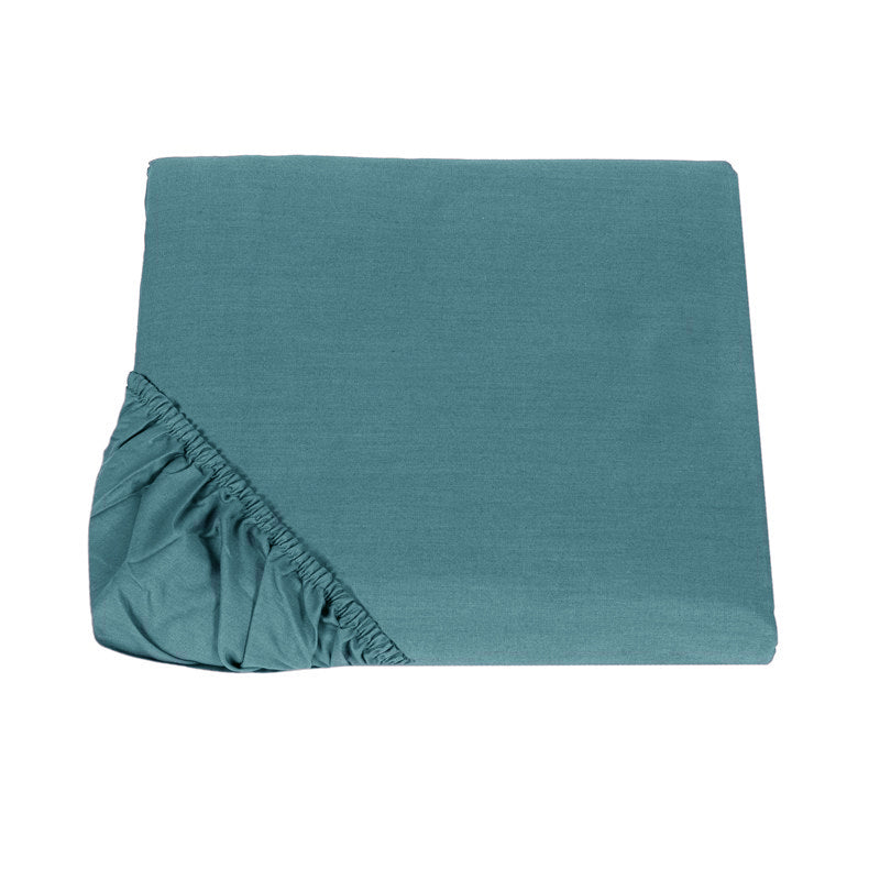 FAZZINI Cotton Percale Fitted Sheet - Arianna