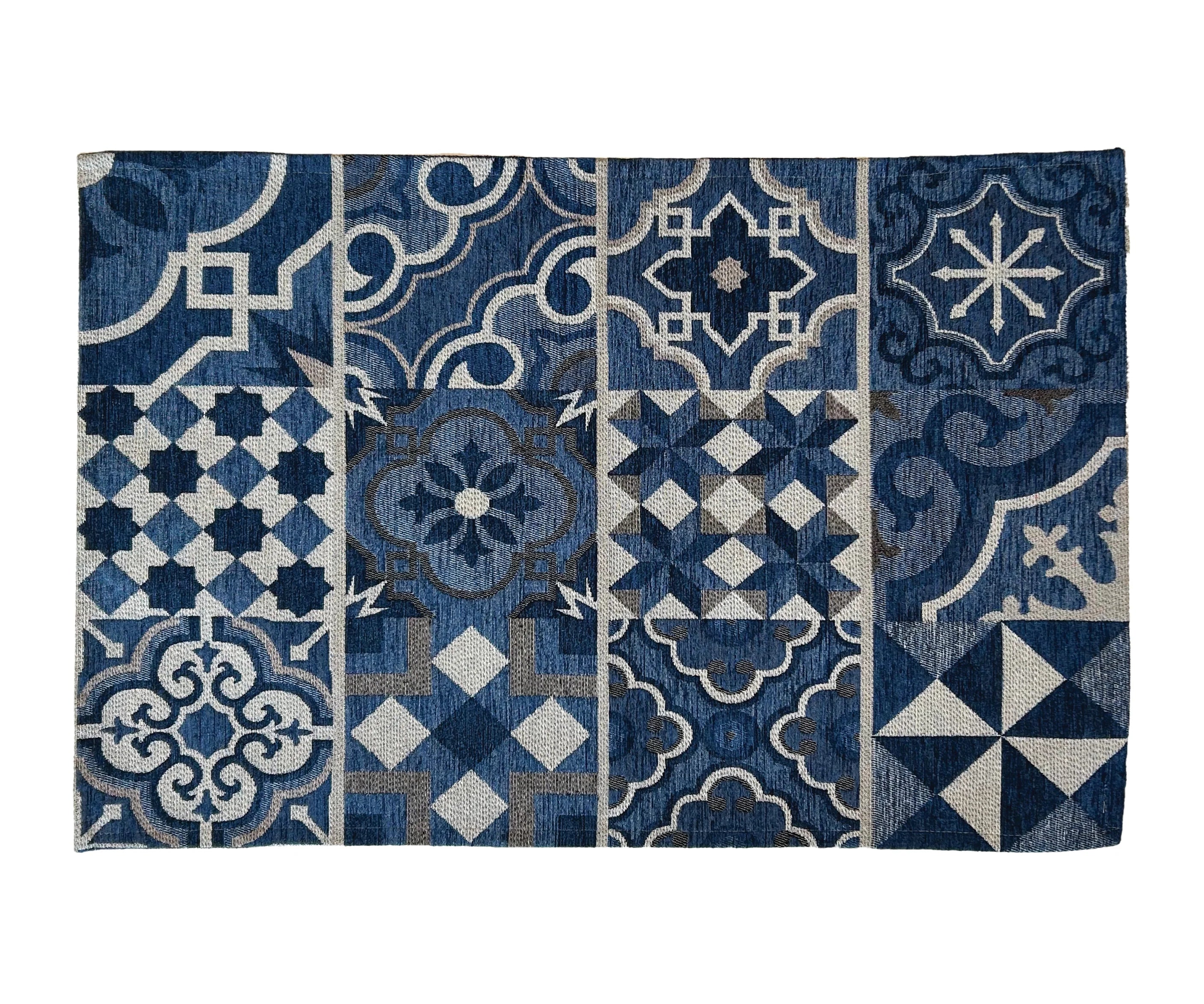 Handcrafted non-slip furnishing carpet - Cementine