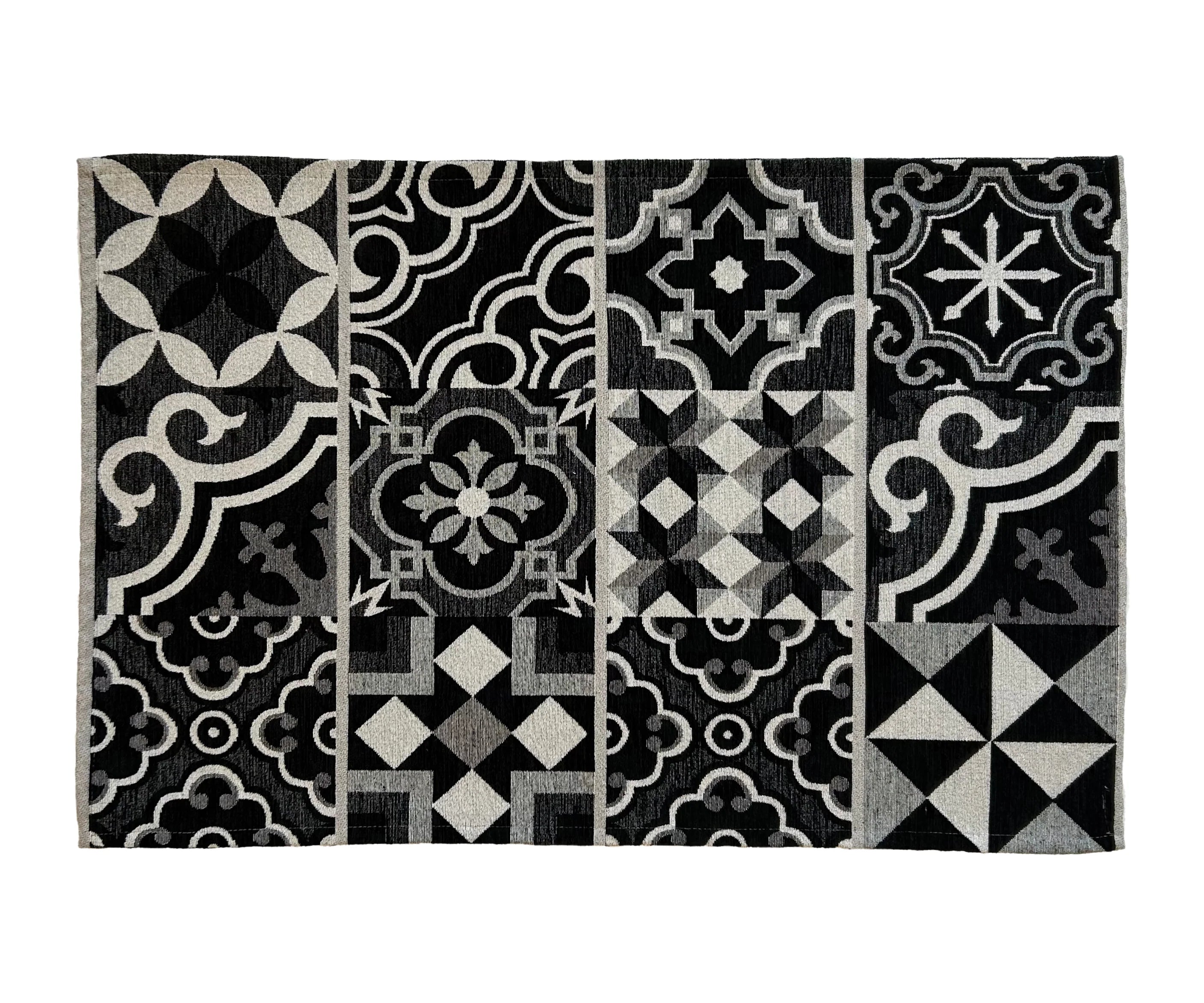 Handcrafted non-slip furnishing carpet - Cementine