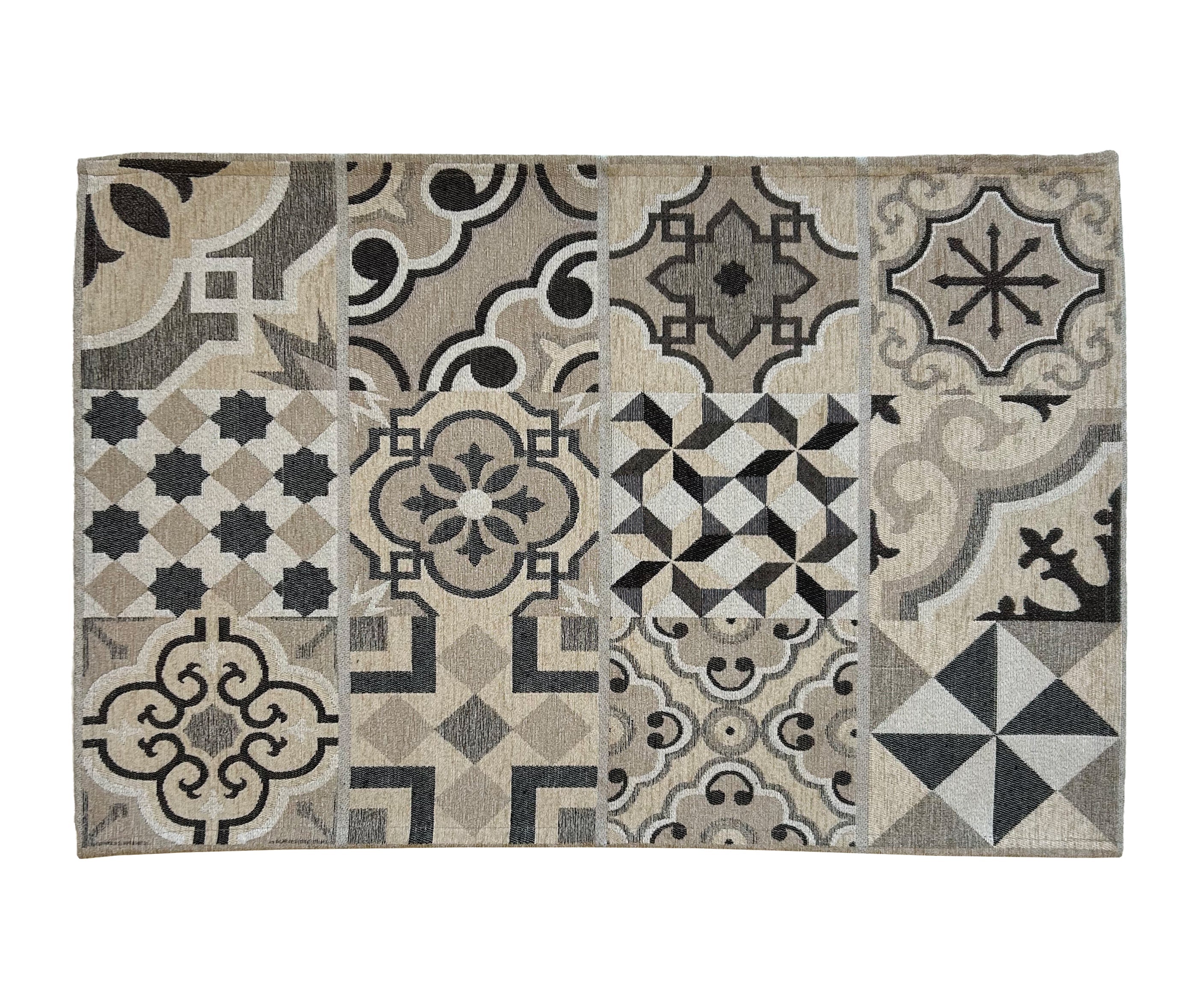 Handcrafted non-slip furnishing carpet - Cementine