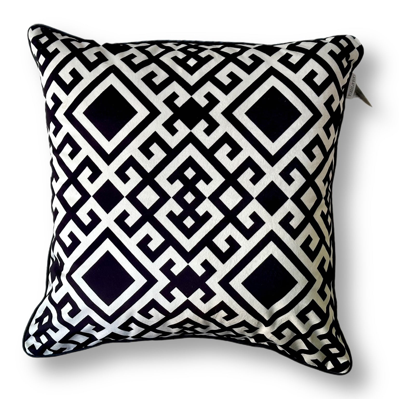 Velvet Furnishing Cushion CASA ANVERSA - Greek Jungle