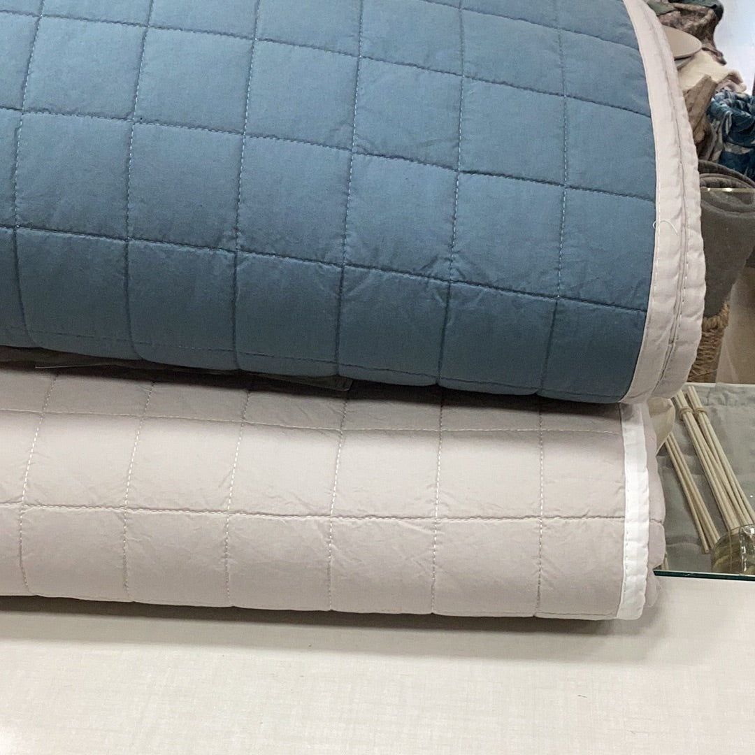 SOMMA Double Quilted Bedspread - Memory