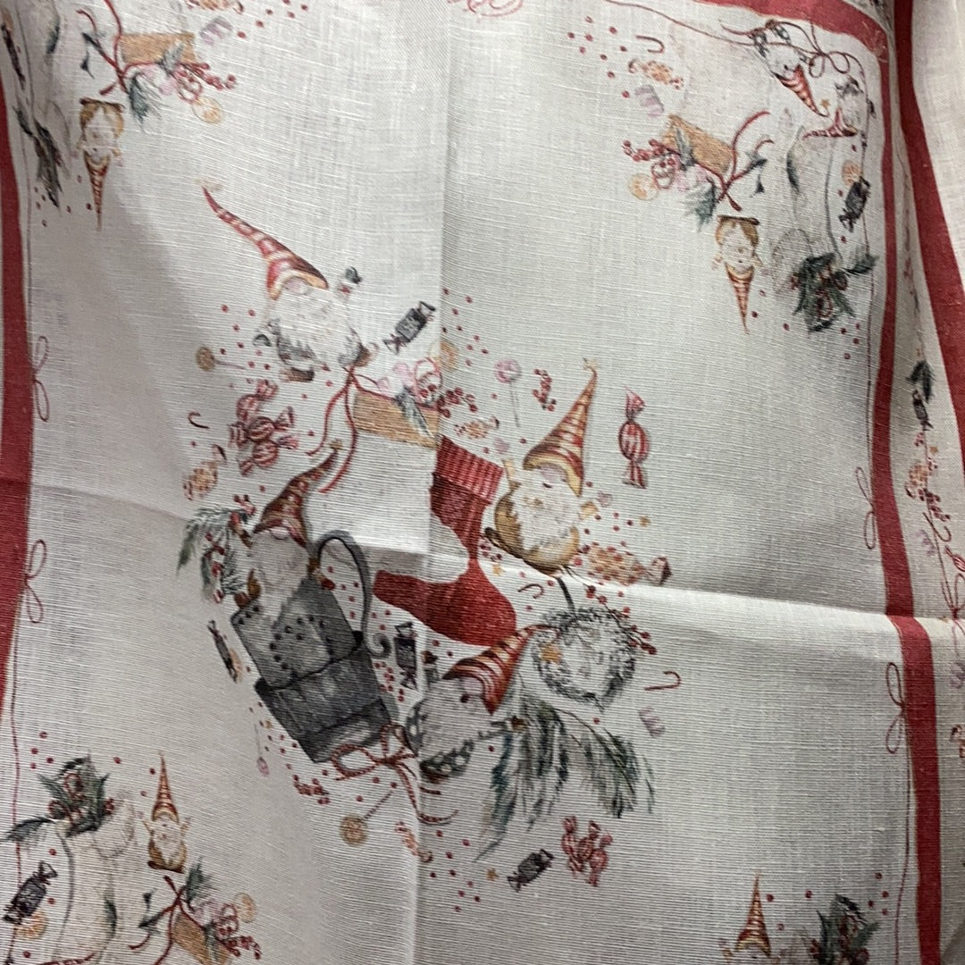 BLUMARINE Pure Linen Tea Towel - Elves