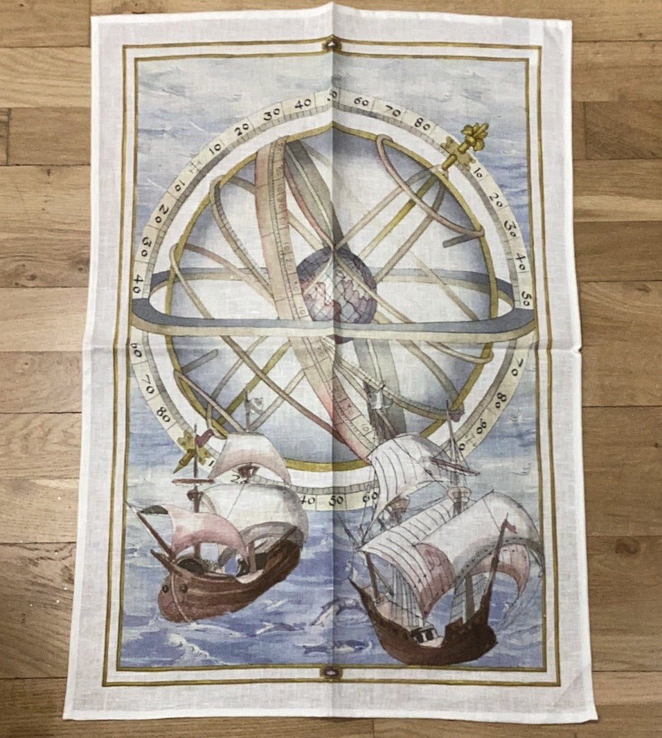 Pure linen tea towel TESSITURA TUSCANA - Bounty Sestante