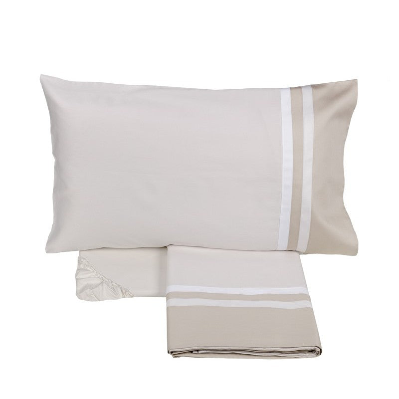 Completo lenzuola in Raso di Cotone FAZZINI - Kubric