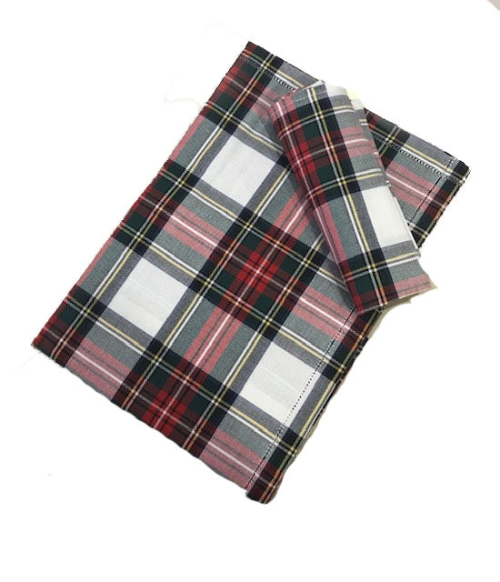 BOSSI Kitchen Runner with 2 Napkins - Tartan