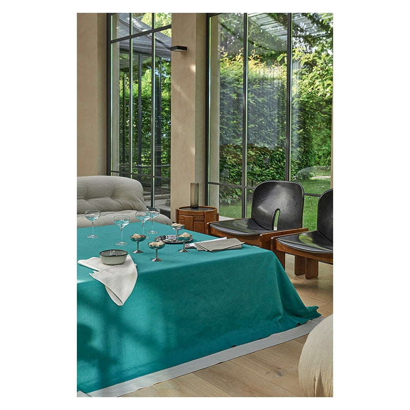 FAZZINI Pure Flamed Cotton Tablecloth - Always 