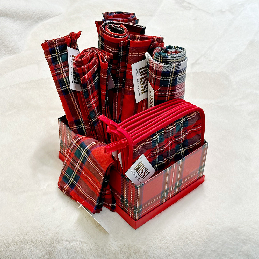 BOSSI Yarn Dyed Tea Towel - Tartan