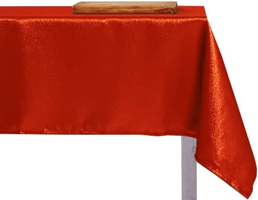 LOVELY HOME Water-Repellent Stain-Resistant Tablecloth - Lurex 