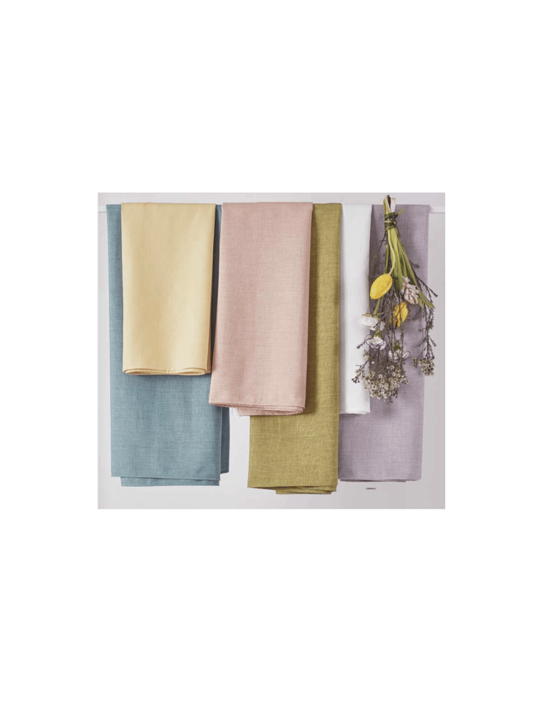 MAISON SUCRÈE Plain Color Stain Resistant Tablecloth - Korin