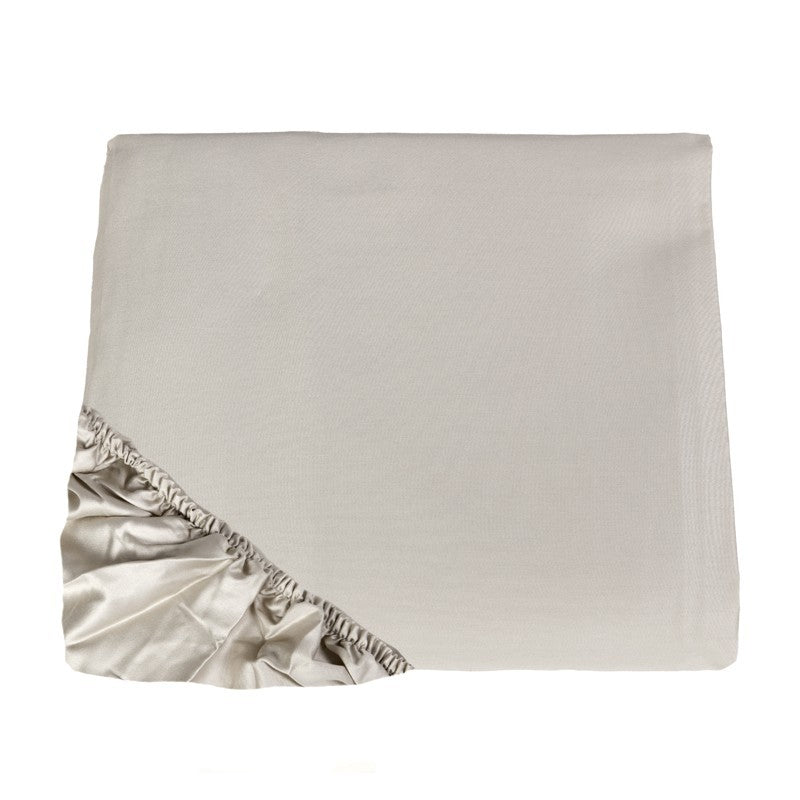 FAZZINI Satin Double Fitted Sheet - Fourteenth Century